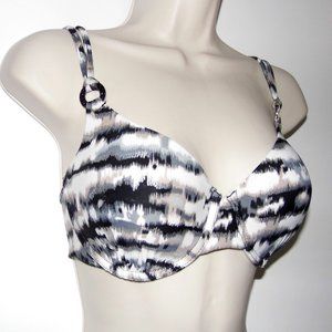 POINT ZERO Swim Bikini Bra sz 28D NWOT